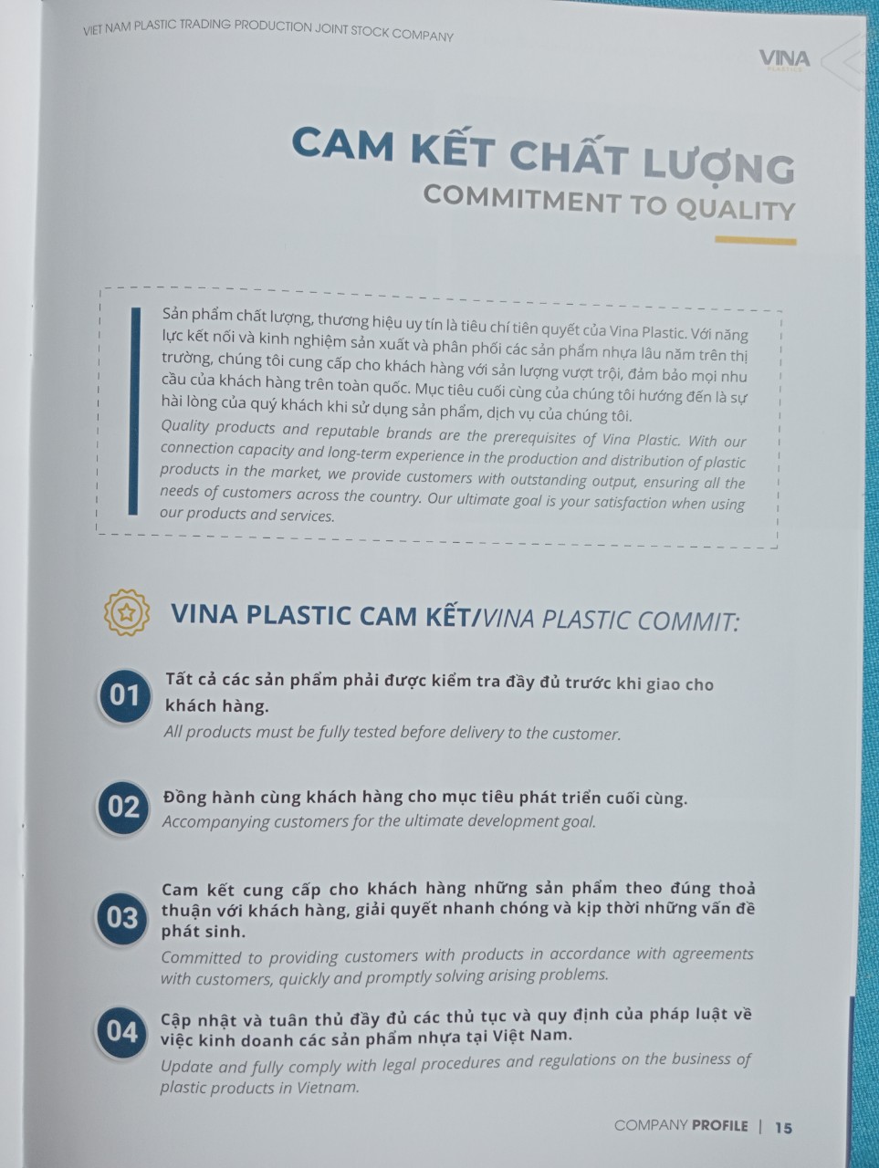  - Dây Rút Nhựa VINA PLASTIC - Công Ty Cổ Phần Sản Xuất Thương Mại Nhựa Việt Nam